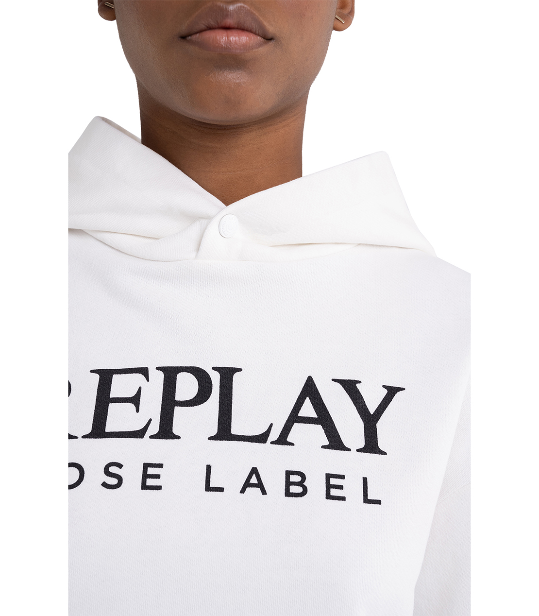 Rose Label Pack オーガニックコットンフリースパーカー 詳細画像 ミルク 5